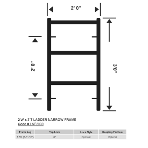 2'W-x-3’T-Ladder-Narrow-Frame_OD169_LNF2030