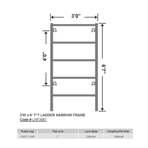 3'W-x-6’7‘’T-Ladder-Narrow-Frame_OD1625_LNF3067